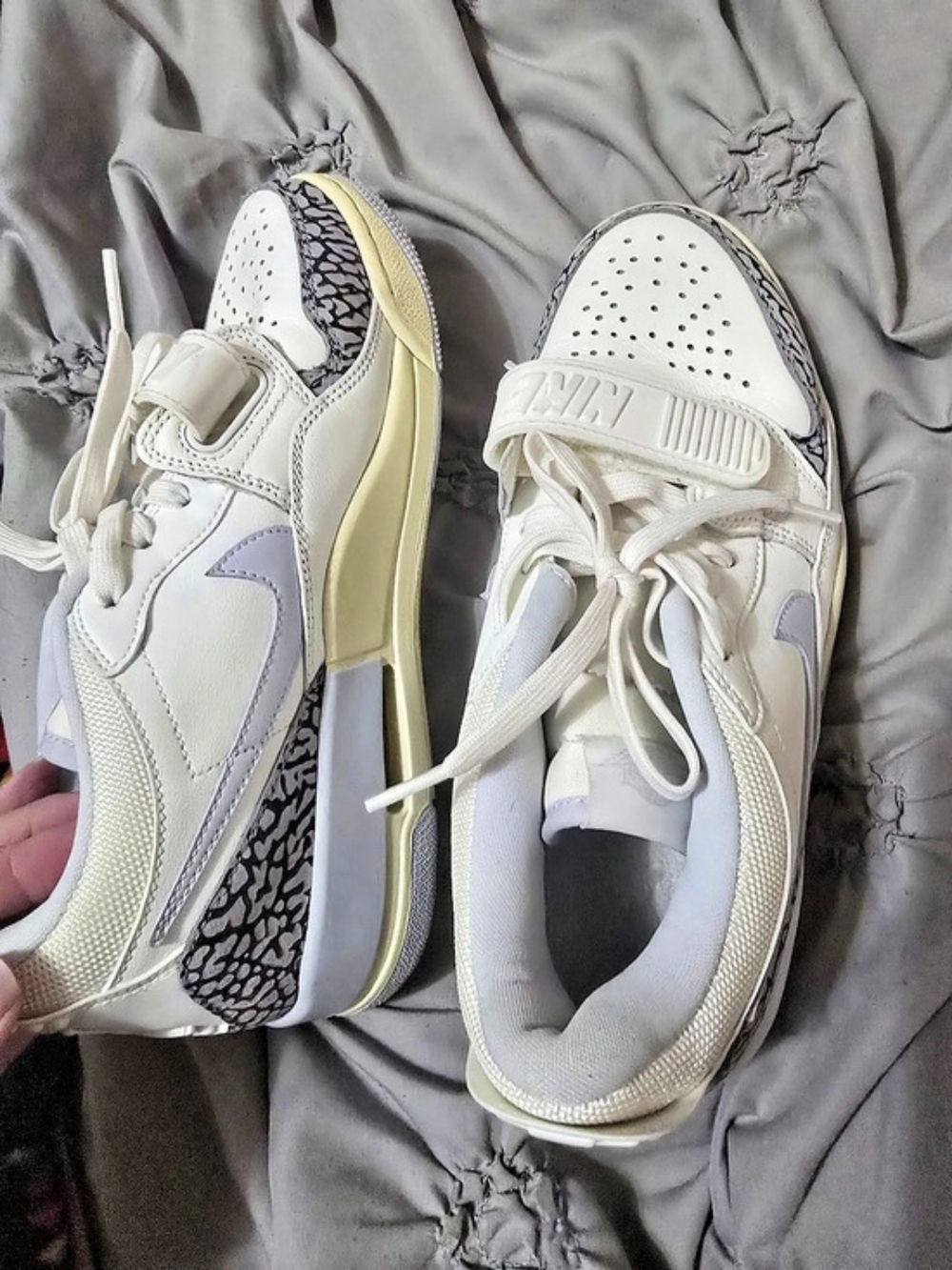 Jordan Women's Air Jordan Legacy 312 Low "Sail Cement Grey" Sneakers